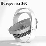 Вентилятор акумуляторний настільний потужний Wi M102 переносний. З перемиканням швидкостей, фото 2