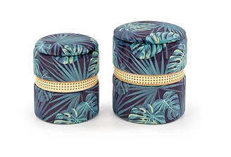 CONGO комплект пуфов Halmar