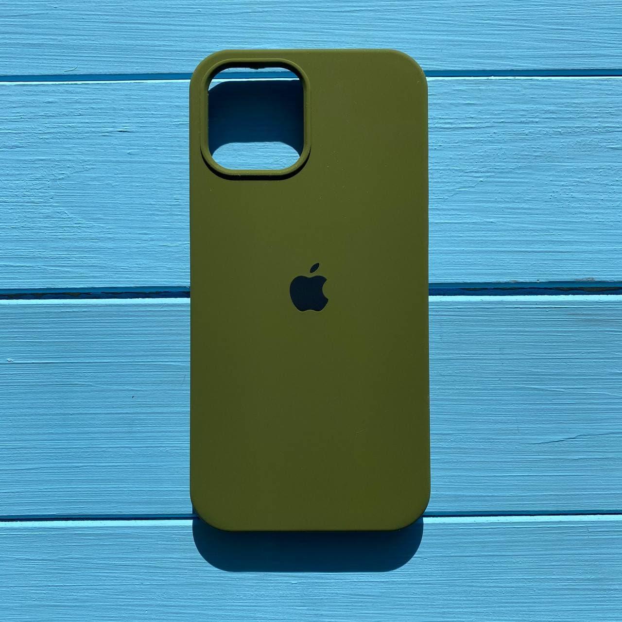 Чохол Silicone Case для Apple iPhone 12 Pro Max Green Navy