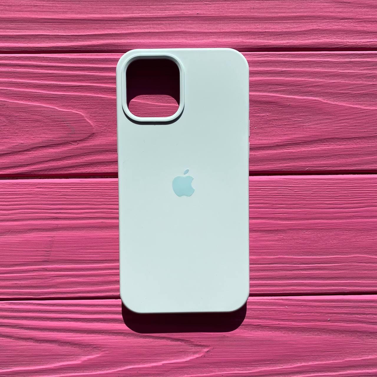 Чохол Silicone Case для Apple iPhone 12 Pro Max Blue Mist
