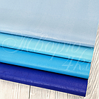 Папір тишею 50 х 70см цигарковий 17 гр/м (упаковка 100 аркушів) Блакитний, фото 2