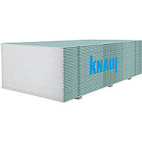 Гіпсокартон вологостійкий Knauf 12,5*2500*1200мм