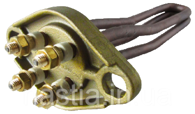 AS020 Тен бойлеру(1 пост), 230V, 2000W, 4-контакти, 2-болти, Astoria