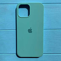 Чехол Silicone Case для Apple iPhone 12, 12 Pro Ice Mint