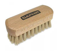 Полировочная щетка Saphir Polisher Brush, светлая свиная щетина, 8,5х3см