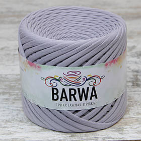 Пряжа трикотажна Barwa (7-9 мм / 50 м), колір Шиншила