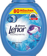 Капсулы для стирки Lenor Aprilfrisch All in 1 80шт. (Италия)