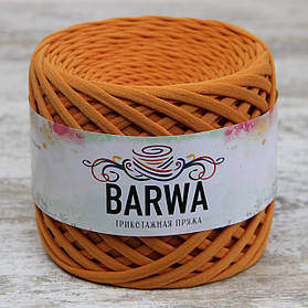 Пряжа трикотажна Barwa (7-9 мм), колір Абрикос