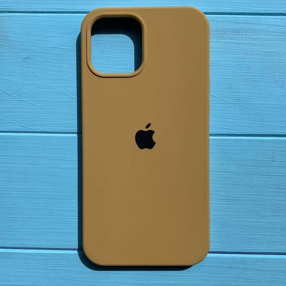 Чохол Silicone Case для Apple iPhone 12 Pro Max Gold