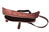 Патронташ-підсумок на 24 патрона 12,16 калібр шкіра "Ретро", фото 2