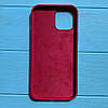Чохол Silicone Case для Apple iPhone 12 Pro Max Garnet, фото 3