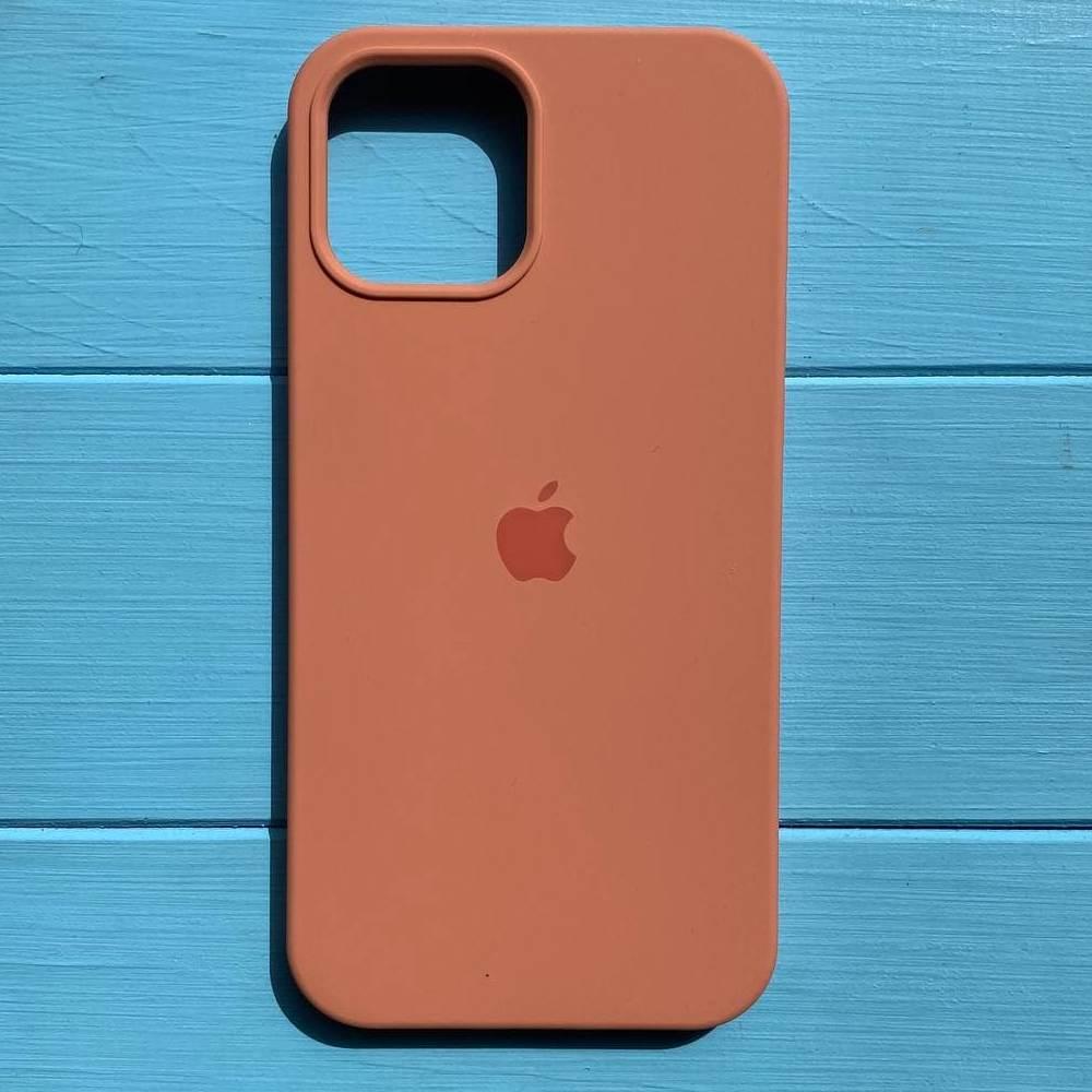 Чохол Silicone Case для Apple iPhone 12 Pro Max Flamingo Peach