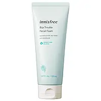 Пенка для очищения проблемной кожи Innisfree Bija Trouble Facial Foam 150ml