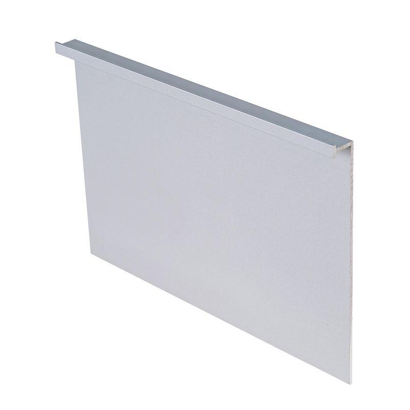 Алюмінієвий плінтус прихованого монтажу 100х11х3000 мм, фото 1