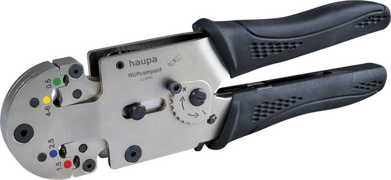 Обжимний інструмент (0.1-6мм) для ізольованих наконечників (Haupa) 213090