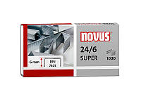 Скобы для степлера No.24/6 SUPER NOVUS