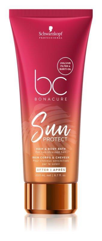 Шампунь для догляду за волоссям влітку і BC Sun Schwarzkopf Professional 200мл