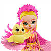Лялька Enchantimals Royal Фенікс Фалон з курчам Санрайз Енчантімалс (GYJ04), фото 4