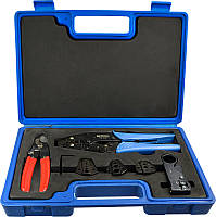 LY05H-5A2 набор инструментов для опрессовки разъемов под коаксиальный кабель A0170010159