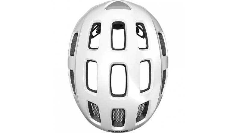 Велосипедный детский шлем ABUS YOUN-I 2.0 S 48–54 Pearl White, фото 2