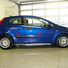 Молдинги на двері для Fiat Grande Punto 3Dr 2005-2009, Punto Evo 3Dr 2009-2012