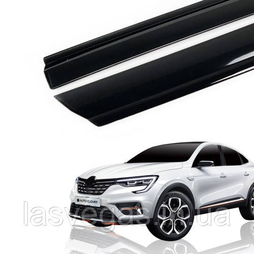 Дефлектори вікон, вітровики Renault Arkana 2020- (6шт./Autoclover/E217), фото 1
