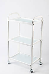 Косметологічна візок маніпуляційна біла LV-S4w столик для косметолога візки косметологічні