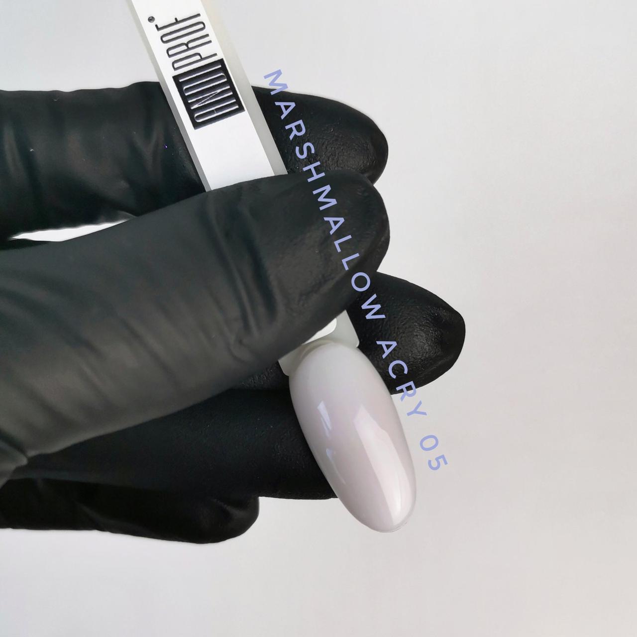 UV Акрил гель (полигель) AcryGel marshmallow для нарощування нігтів Andi PROF №05 лавандовий 15ml