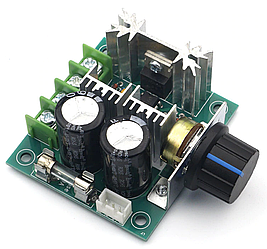 ШІМ-контролер. Керування швидкістю двигуна постійного струму з регулюванням 12-40 В 10 А