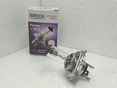 Лампочка 12V  H-4 Brevia  P43   60/55W  (+30%)