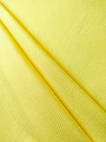 Штапель колір жовтий (ш. 140 см)