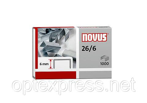 Скоби для степлера No.26/6 NOVUS, фото 1
