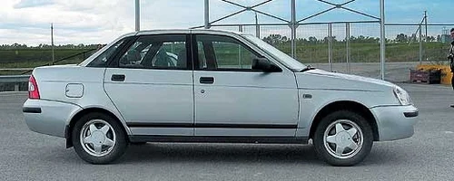 Молдинг двері ВАЗ 2110-12 середній 5,0 см, чистий Klimek