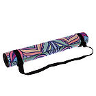 Коврик для йоги Замшевий каучуковий двошаровий 3м Record FI-5662-52-52 (розмір 183x61x0.3см, райдужний), фото 4