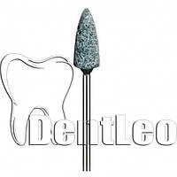 ГОЛОВКА КОРУНДОВА ДЛЯ ПРЯМОГО НАКОНЕЧНИКА BLUE ABRASIVE BAP — 10