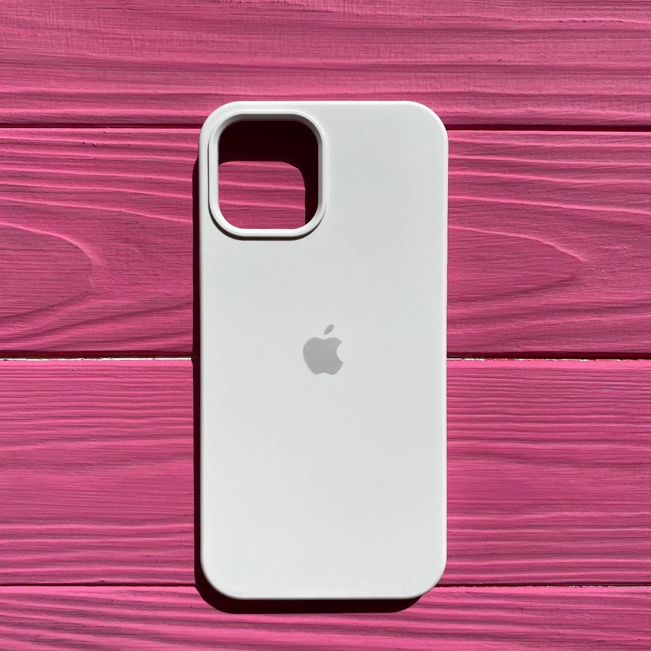Чохол Silicone Case для Apple iPhone 12, 12 Pro Antique White