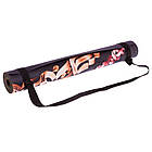 Коврик для йоги Замшевий каучуковий двошаровий 3м Record FI-5662-55 (розмір 183x61x0.3см, райдужний), фото 4