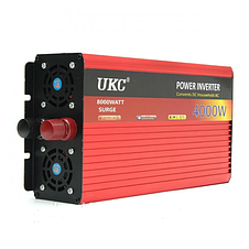 Перетворювач інвертор із 24 вольти на 220 вольтів 4000 ват UKC 24V-220V AR 4000W, фото 4