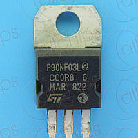 MOSFET N-канал 30В 90А 6.5мОм STM STP90NF03L TO220