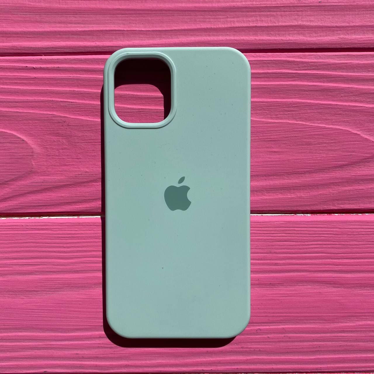 Чохол Silicone Case для Apple iPhone 12 Mini Blue Mist