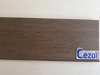 Плінтус підлоговий Цезар Cezar Hi-line Prestige Хікорі матовий 106