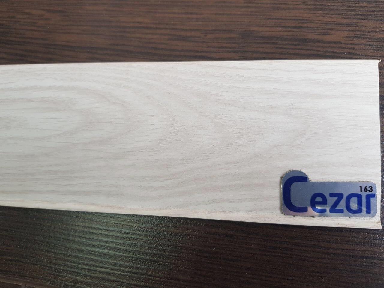 Плінтус підлоговий Цезар Cezar Hi-line Prestige 163 Дуб Aspen