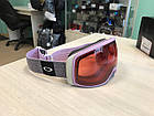 Гірськолижна маска Oakley Flight Tracker M (XM) Heathered Lavender Grey лінза Prizm Rose, фото 5