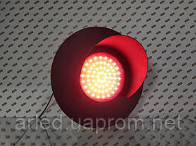 Світлофор для залізничних переїздів SIGNAL 6W/12-36В червоний, фото 2