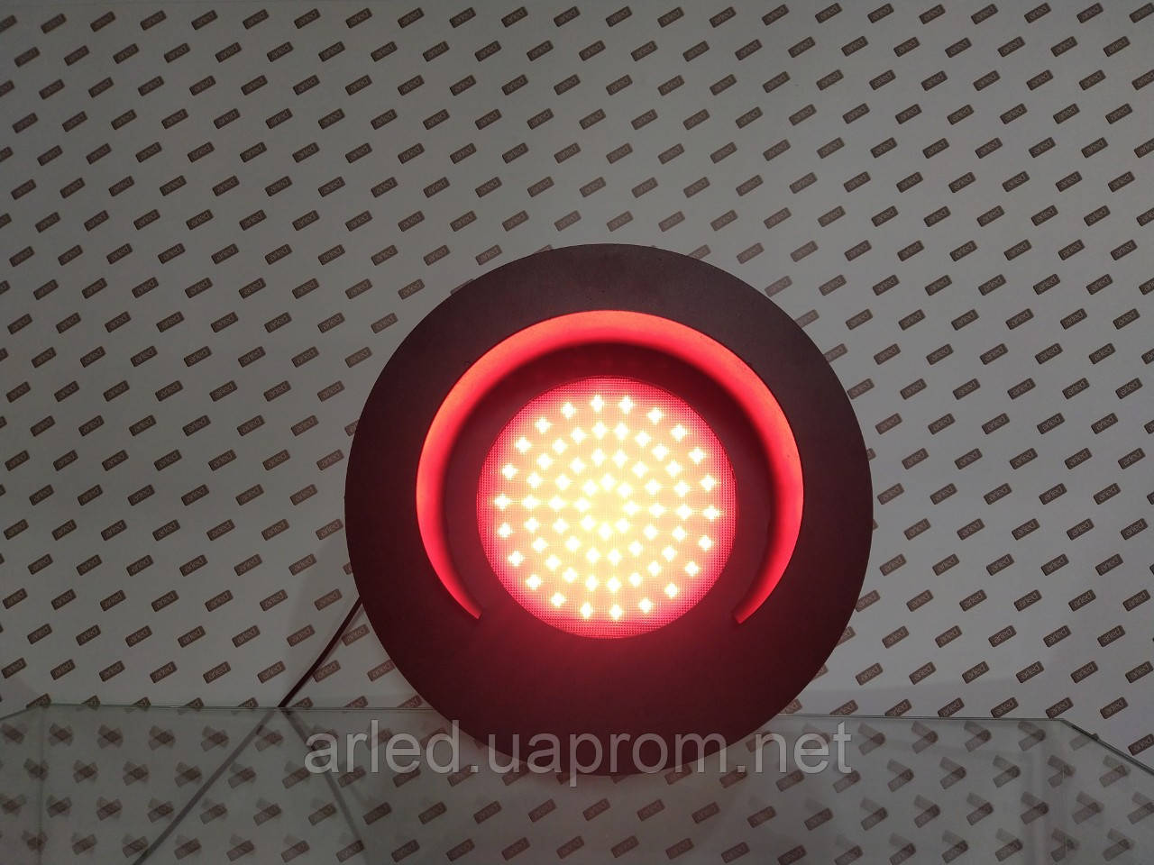 Світлофор для залізничних переїздів SIGNAL 6W/12-36В червоний