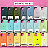 Чохол Silicone Case для Apple iPhone 12 Pro Max Blue Cobalt, фото 6