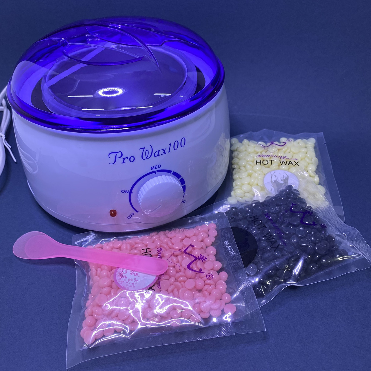 Набір для депіляції Pro-wax 100 + 3 воску по 50г