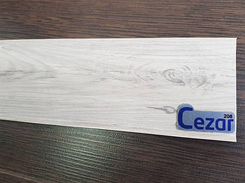 Плінтус підлоговий Цезар Cezar Hi-line Prestige 208 Дуб Чіллаут