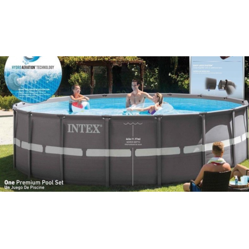 Бассейн каркасный Intex 549*132см, 26423л для дома и дачи