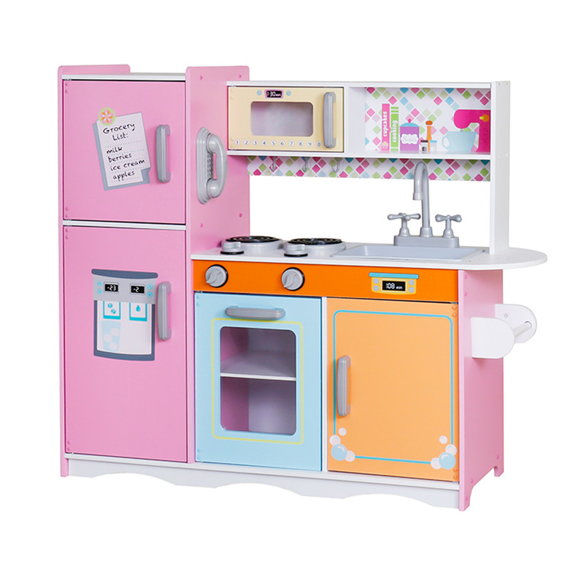 Дитяча дерев'яна кухня Lolly Kids LK668+ аксесуари (9391), фото 1